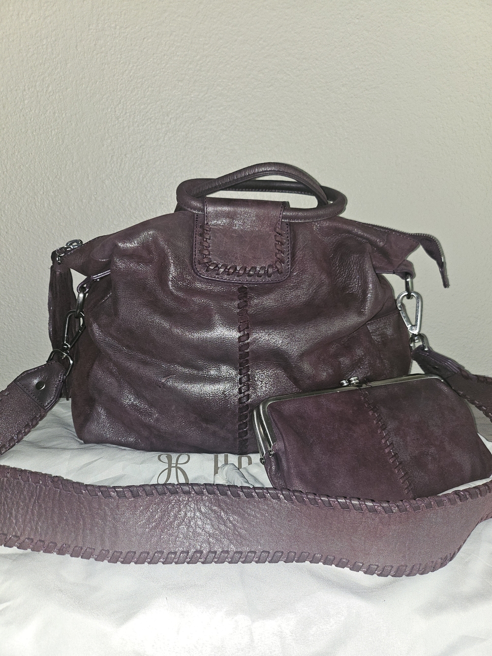 Hobo Satchel With Matching Wallet